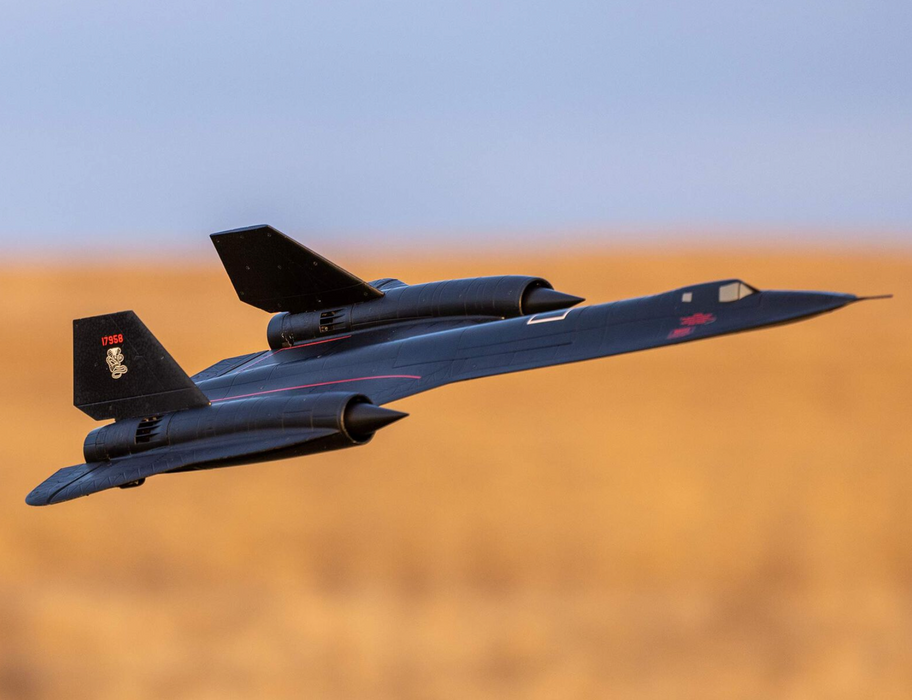 E-flite EFL02050 SR-71 Blackbird 40mm Twin EDF BNF Basic Electric Airplane