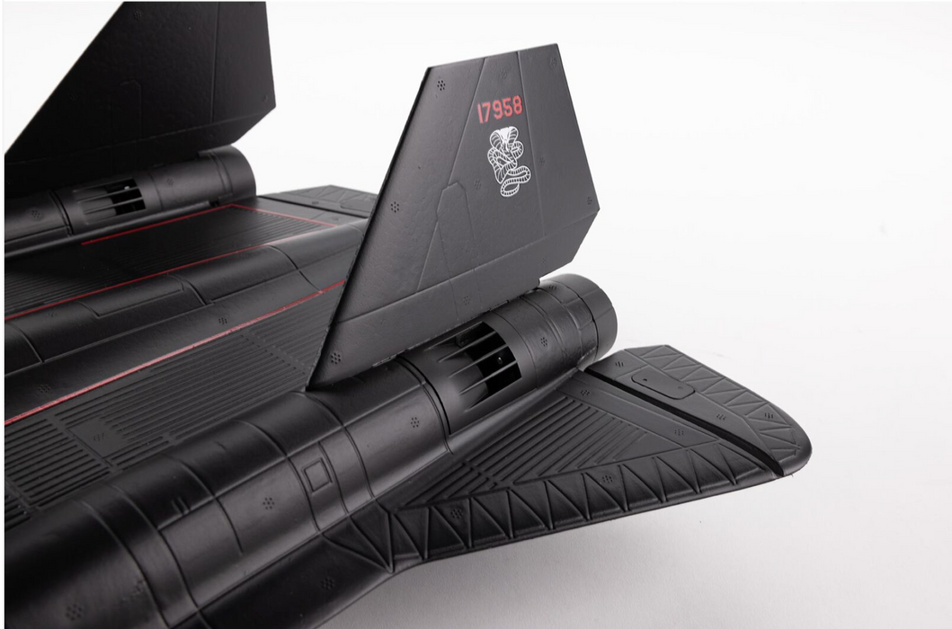 E-flite EFL02050 SR-71 Blackbird 40mm Twin EDF BNF Basic Electric Airplane