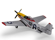 E-flite EFLU7350 UMX P-51D "Detroit Miss" BNF Basic Electric Airplane with SAFE Select