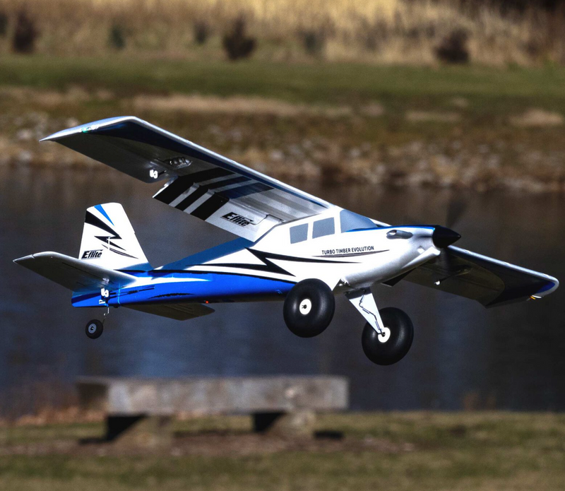 E-flite U8950 UMX Turbo Timber Evolution BNF Basic Electric Airplane