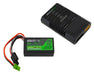 EcoPower 1009 Intelligent 2S 850mAh EC2 LiPo Battery/"Electron Mini" Charger Bundle