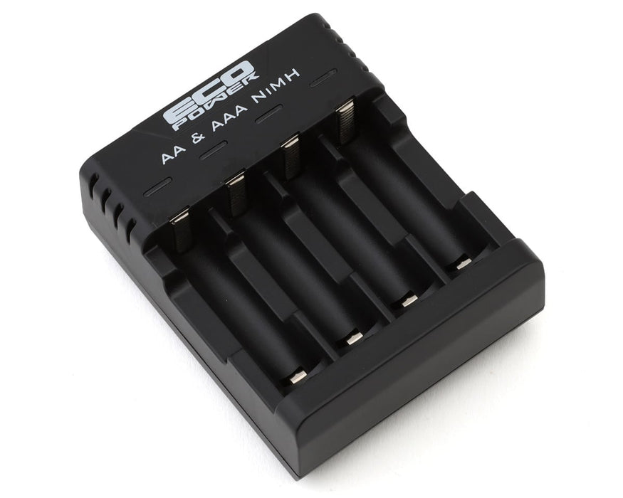 EcoPower 1015 AA/AAA NiMH & NiCD USB Battery Charger (4 Slots)