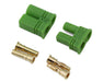 EcoPower 1510 EC2 Plugs (1 Pair Female/Male) - Female Compatible with Male IC2