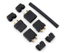 EcoPower 1541 4.5mm "TruCurrent" XT90 Polarized Connectors (2 Male/2 Female)
