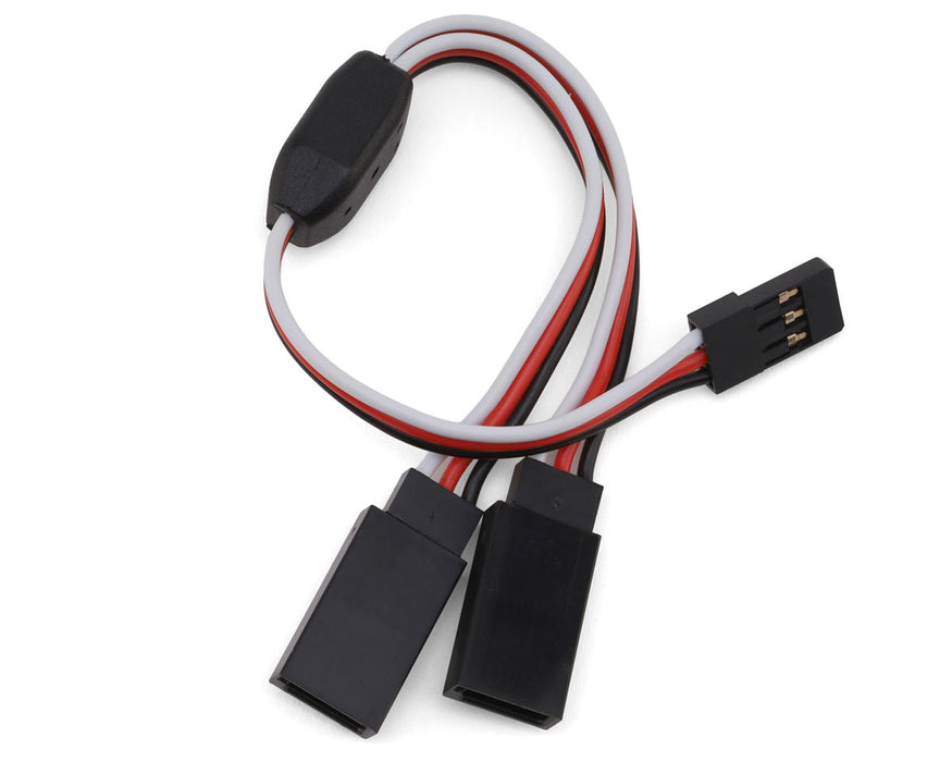 EcoPower 1542 Heavy Duty 15cm Universal Servo Y Extension Lead (1 Male/2 Female)