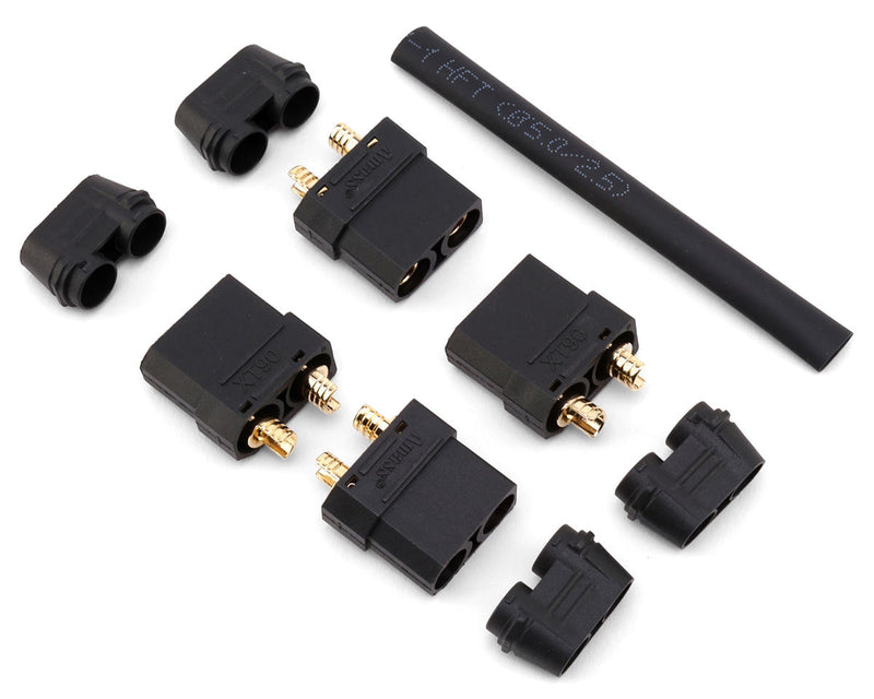 EcoPower 1553 4.5mm "TruCurrent" XT90 Polarized Battery Connectors (4 Female)