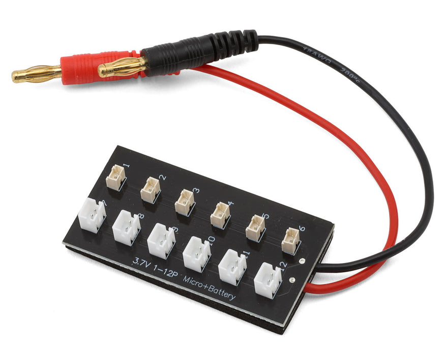 EcoPower 1559 1S 12-Battery Parallel Charger Board (Ultra Micro Molex/PH 2.0)