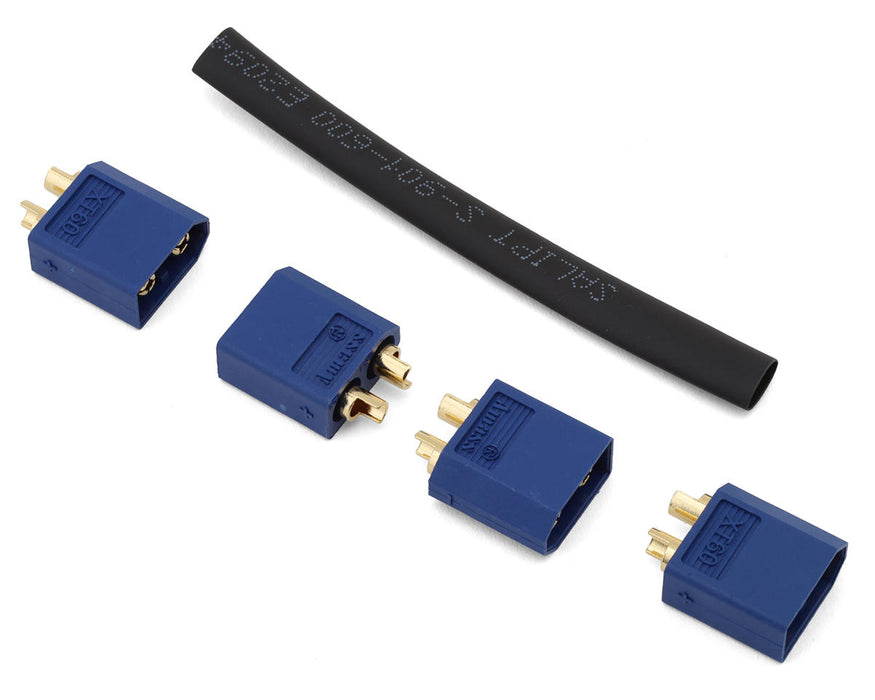 EcoPower 1570 Male "TruCurrent" XT60 Polarized Connectors (4 Pack)