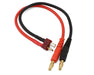EcoPower 1609 Male T-Style to 4mm Banana Heavy Duty T-Style Ultra Plug Charge Lead