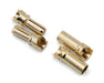 EcoPower 1614 3.5mm "Super Bullet" Gold Connectors (2 Male/2 Female)