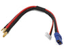 EcoPower 1624 5mm Male Bullets to Female XT90 2S Charge/Balance Charge Lead Adapter