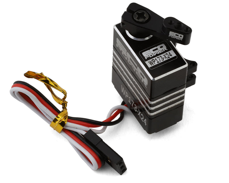 EcoPower 173-X24 WP173-X24 Aluminum Digital Micro Servo Direct Fit For Axial™ SCX24 (HV)