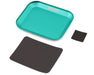EcoPower 3008 Green 108X89X10mm Small Aluminum Magnetic Parts Tray/Screw Catcher