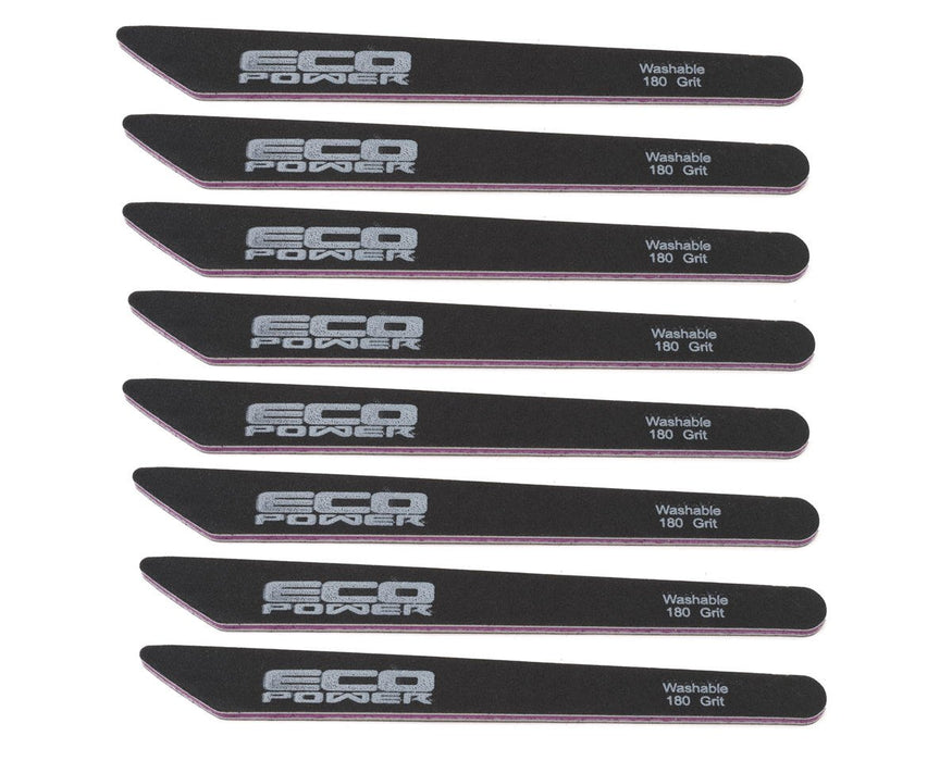 EcoPower 3015 180 Grit Washable Sanding Stick Set (8 Pack)