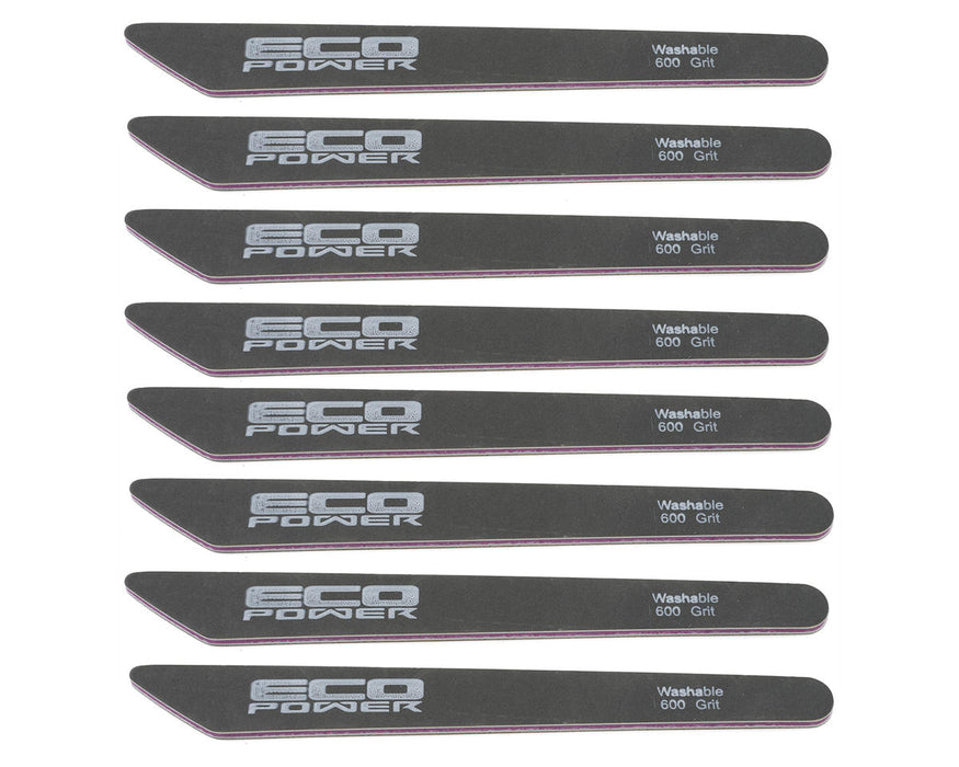 EcoPower 3018 600 Grit Washable Sanding Stick Set (8 Pack)