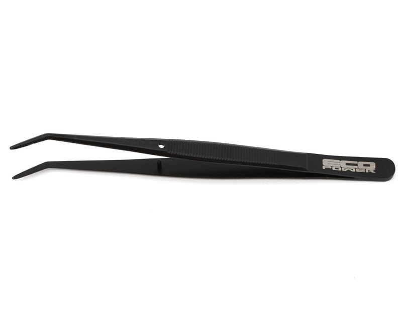 EcoPower 3039 Black Curved Tweezers