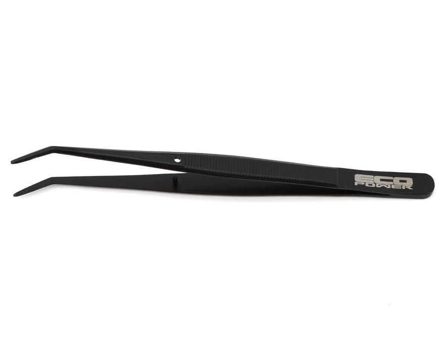 EcoPower 3039 Black Curved Tweezers