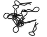 EcoPower 3064 Black 1/8 Body Clip (10 Pack)