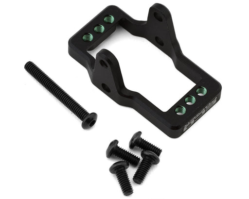 EcoPower 3072 Black & Green CNC-Machined Aluminum Servo Mount for Traxxas™ TRX-4M