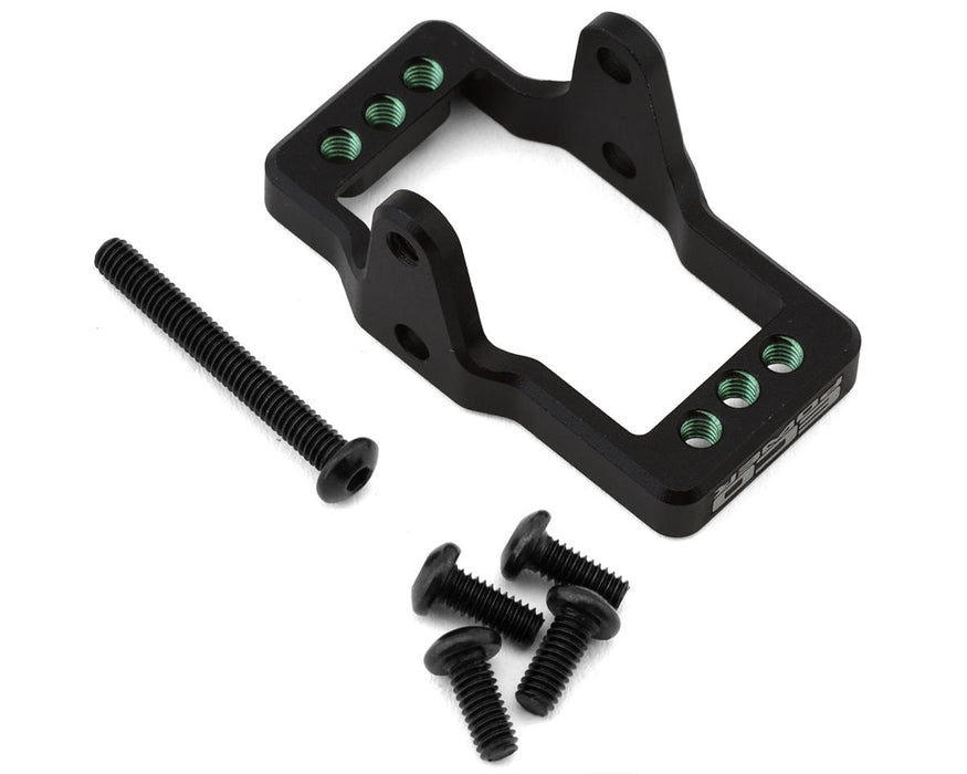 EcoPower 3072 Black & Green CNC-Machined Aluminum Servo Mount for Traxxas™ TRX-4M