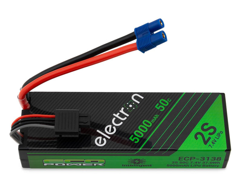 EcoPower 3138 "Electron" 2S 50C Intelligent LiPo Battery with EC3 Connector