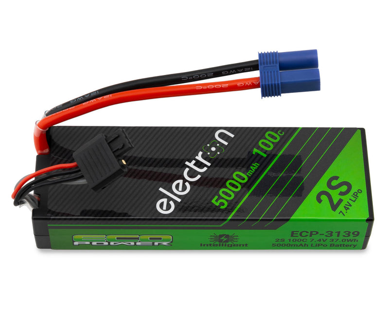 EcoPower 3139 "Electron" 2S 100C Intelligent LiPo Battery with EC5 Connector