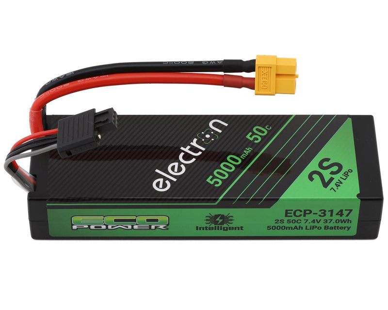 EcoPower 3147 "Electron" 2S 50C Intelligent LiPo Battery with XT60 Connector