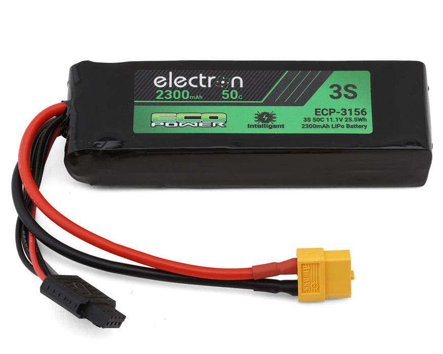 EcoPower 3156 "Electron" 3S 50C Intelligent LiPo Battery with XT60 Connector