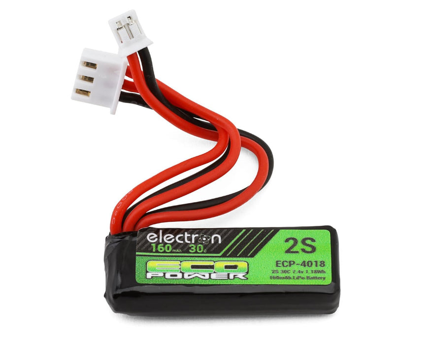 EcoPower 4018 7.4V 160mAh "Electron" 2S 30C LiPo Battery Pack for Axial® SCX30™