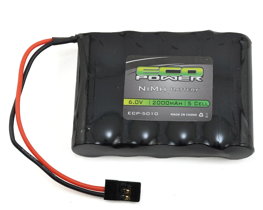 EcoPower 5010 6V 2000mAh 5-Cell NiMH AA SBS-Flat Receiver Battery
