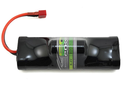 EcoPower 5017 8.4V 3000mAh 7-Cell NiMH Hump Battery Pack with T-Style Connector