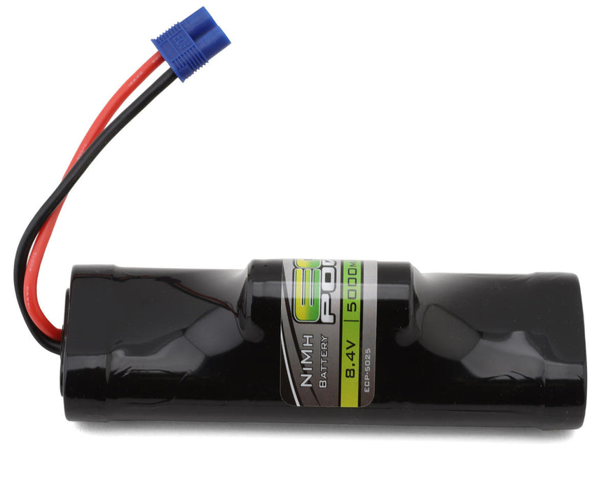 EcoPower 5025 8.4V 5000mAh 7-Cell NiMH Hump Battery Pack with EC3 Connector