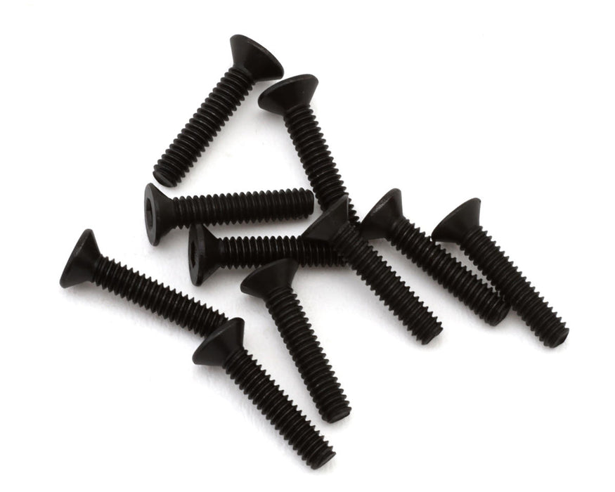 EcoPower H-2003 2x10mm "High Strength" Steel Flat Head Screws (10 Pack)
