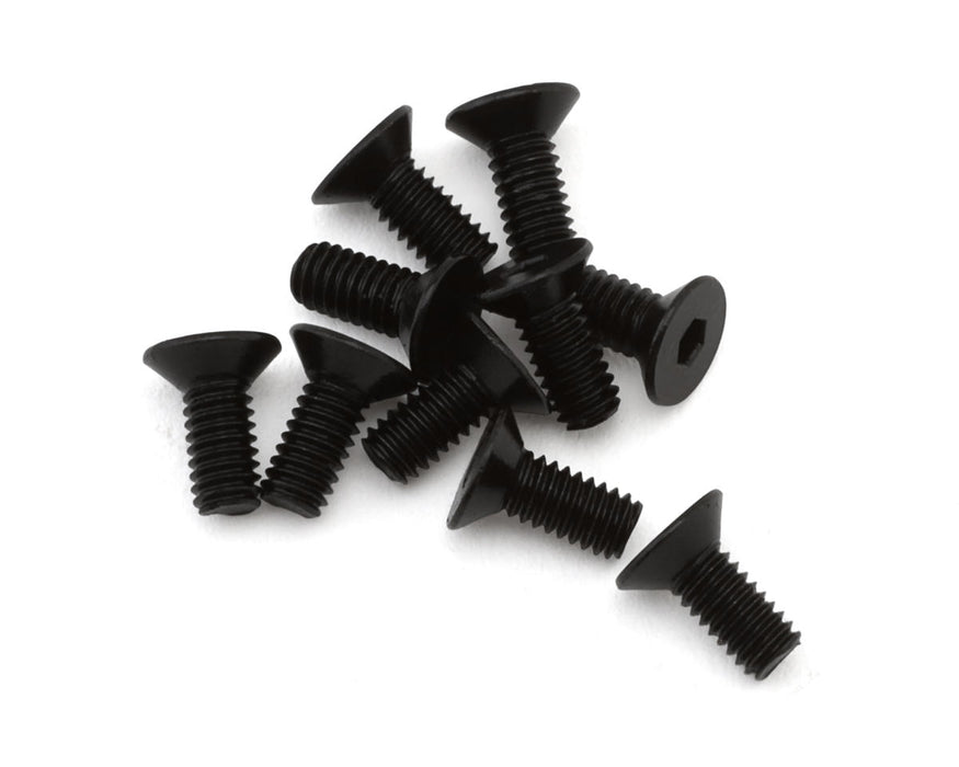 EcoPower H-2101 2.5x6mm "High Strength" Steel Flat Head Screws (10 Pack)