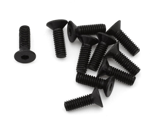EcoPower H-2102 2.5x8mm "High Strength" Steel Flat Head Screws (10 Pack)