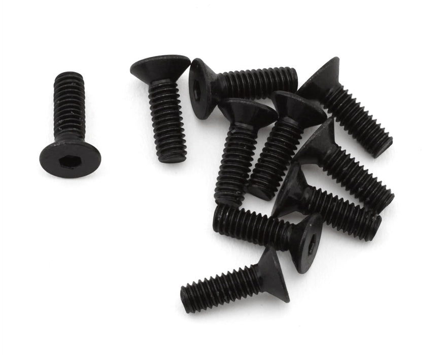 EcoPower H-2102 2.5x8mm "High Strength" Steel Flat Head Screws (10 Pack)