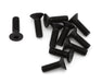 EcoPower H-2102 2.5x8mm "High Strength" Steel Flat Head Screws (10 Pack)