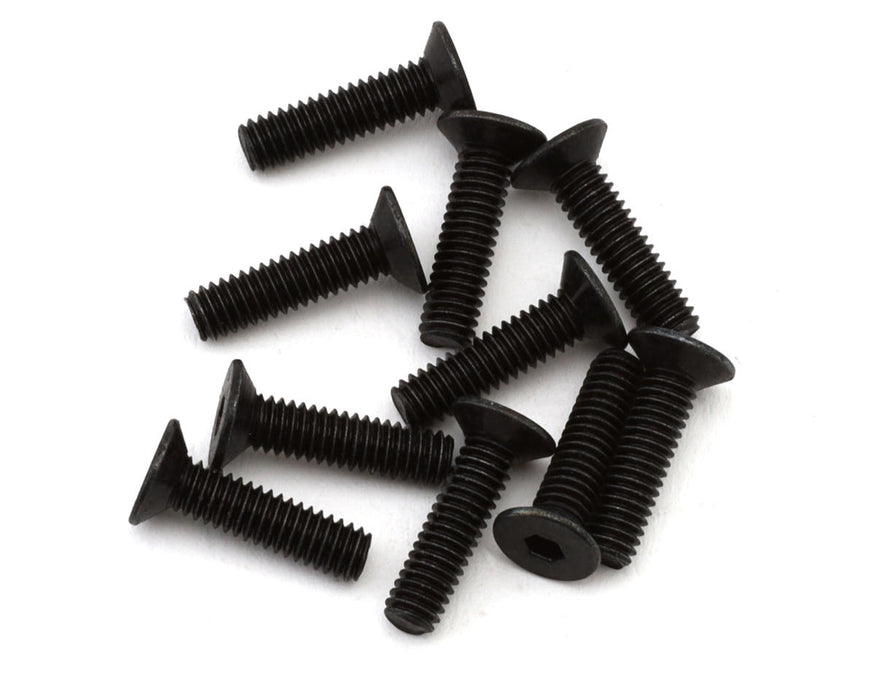 EcoPower H-2103 2.5x10mm "High Strength" Steel Flat Head Screws (10 Pack)