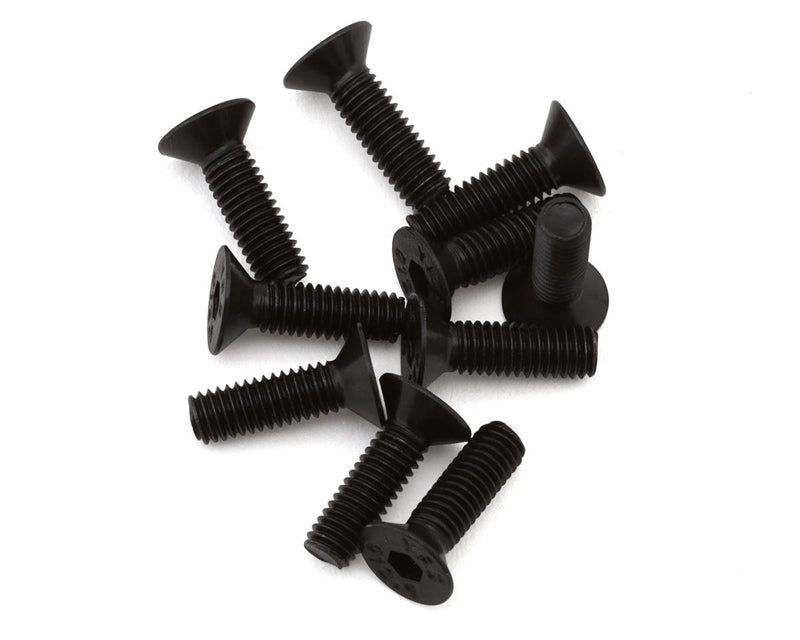 EcoPower H-2203 3x10mm "High Strength" Steel Flat Head Screws (10 Pack)