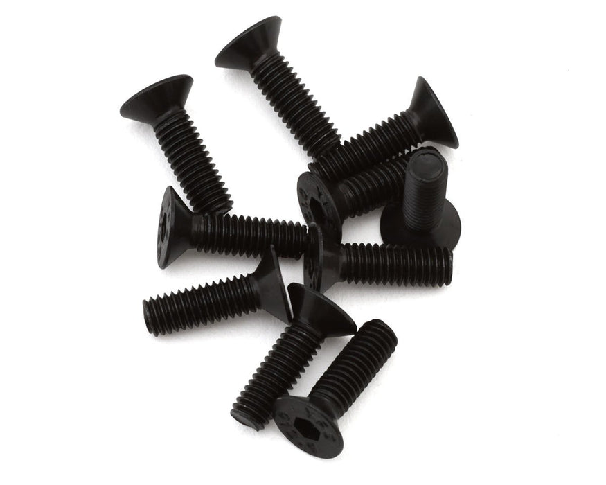 EcoPower H-2203 3x10mm "High Strength" Steel Flat Head Screws (10 Pack)