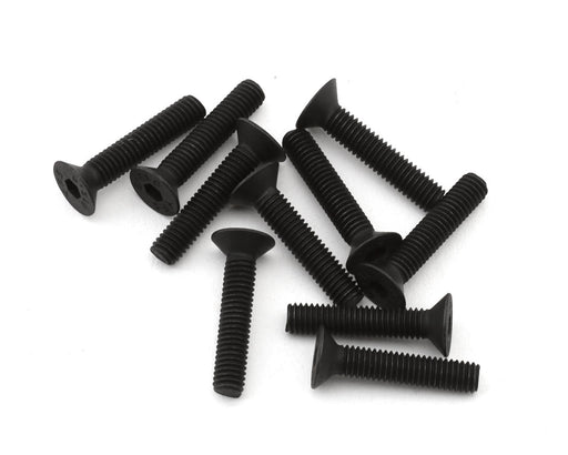 EcoPower H-2206 3x15mm "High Strength" Steel Flat Head Screws (10 Pack)
