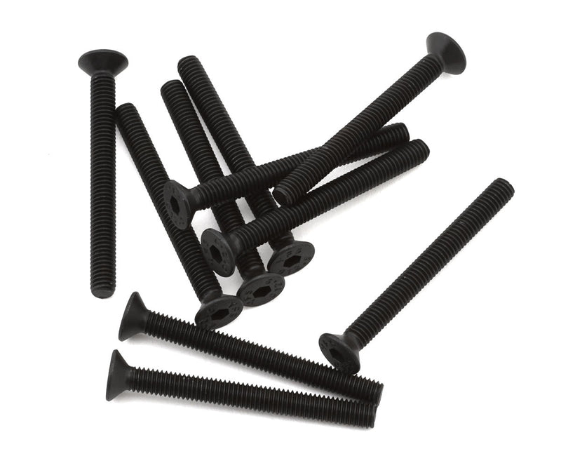 EcoPower H-2211 3x30mm "High Strength" Steel Flat Head Screws (10 Pack)