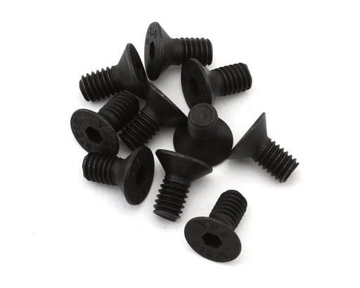 EcoPower H-2301 4x8mm "High Strength" Steel Flat Head Screws (10 Pack)