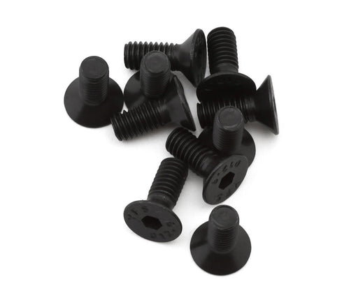EcoPower H-2302 4x10mm "High Strength" Steel Flat Head Screws (10 Pack)