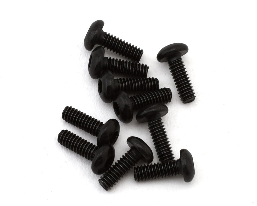 EcoPower H-3001 2x6mm "High Strength" Steel Button Head Screws (10 Pack)