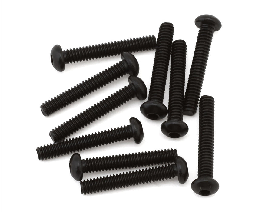 EcoPower H-3004 2x12mm "High Strength" Steel Button Head Screws (10 Pack)