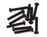 EcoPower H-3004 2x12mm "High Strength" Steel Button Head Screws (10 Pack)
