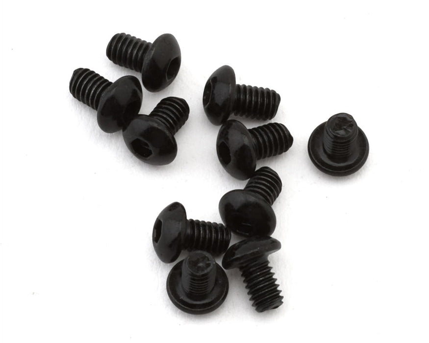 EcoPower H-3100 2.5x4mm "High Strength" Steel Button Head Screws (10 Pack)