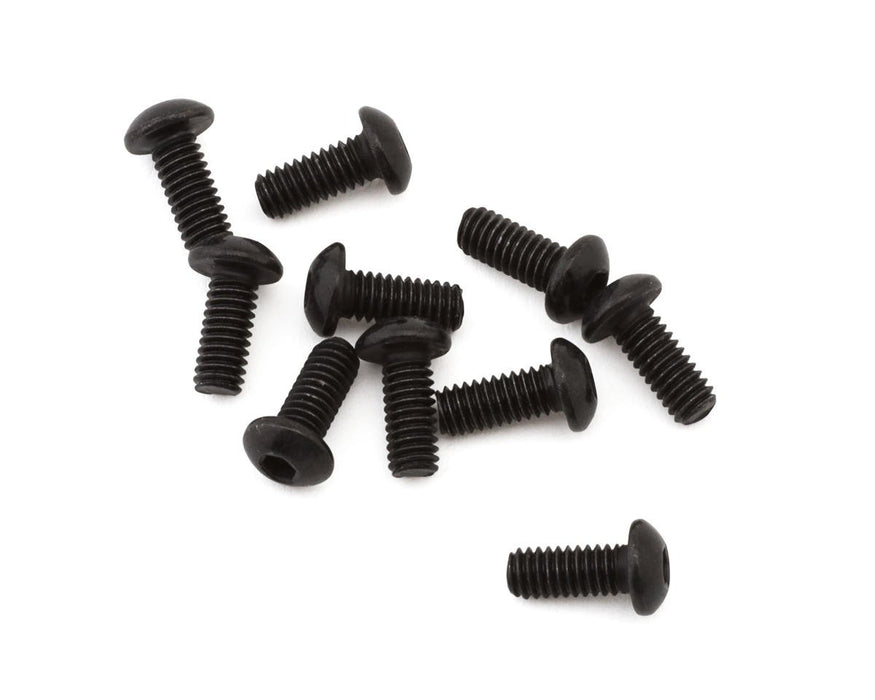 EcoPower H-3002 2x8mm "High Strength" Steel Button Head Screws (10 Pack)