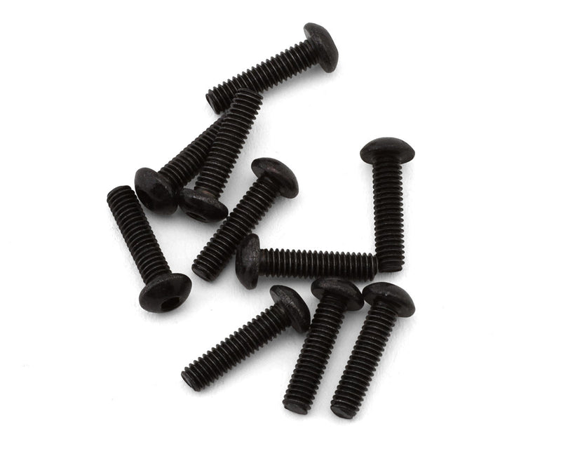 EcoPower H-3104 2.5x10mm "High Strength" Steel Button Head Screws (10 Pack)